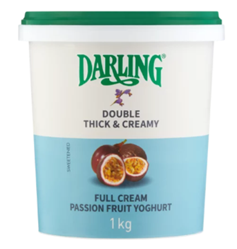 Picture of Darling Full Cream Granadilla Yoghurt 1kg