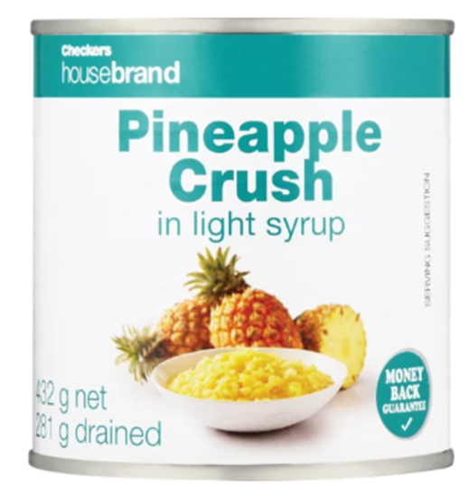 Picture of Checkers Housebrand Pineapple Crush Can 440g