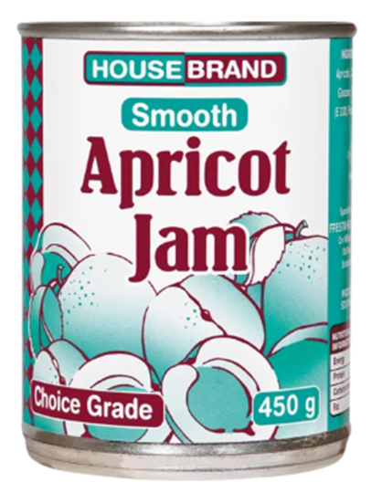 Picture of Housebrand Smooth Apricot Jam Can 450g