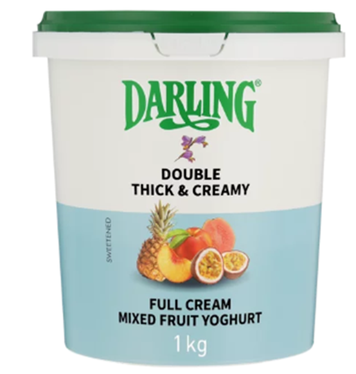 Picture of Darling Full Cream Mixed Fruit Yoghurt 1kg