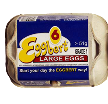 Picture of Eggbert Large Eggs 6s Pack
