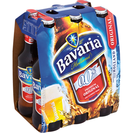 Picture of Bavaria Original 100% No Alc Beer 24x330ml Bottle