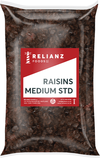 Picture of Relianz Medium Dried Raisins Pack 1kg