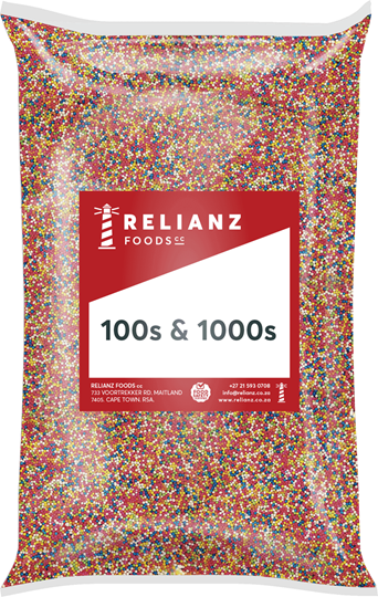 Picture of Relianz Hundreds and Thousands Pack 1kg
