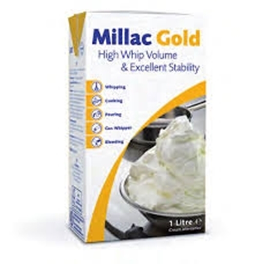Picture of Millac Gold Topping Pack 12 x 1l