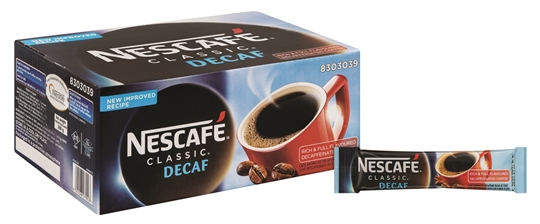 Picture of Nescafe Decaf Instant Coffee Box 200 x 1.8g