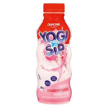 Picture of Yogisip Strawberry Drinking Yoghurt 6 x 500g