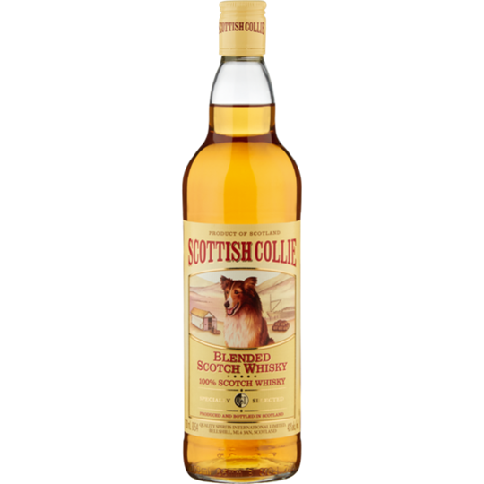 Picture of Scottish Collie Whisky Bottle 750ml