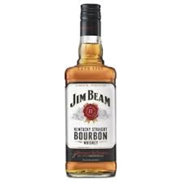 Picture of Jim Beam White Bourbon Whisky Bottle 750ml