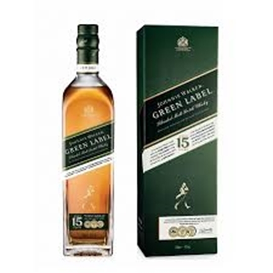 Picture of Johnnie Walker Green Label Whisky Bottle 750ml