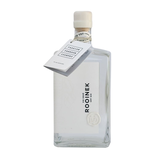 Picture of De Vry Rooinek Dry Gin Bottle 750ml