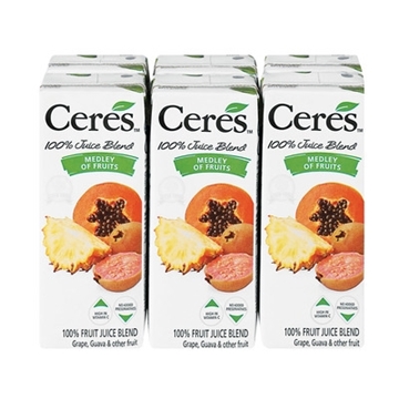 Picture of Ceres Medley of Fruit Juice Pack 6 x 200ml