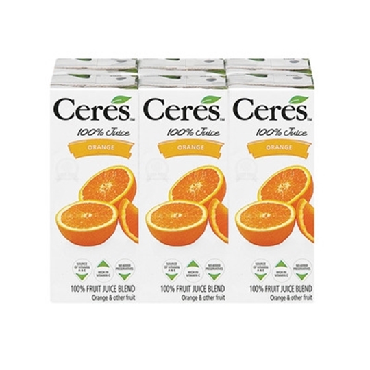 Picture of Ceres Orange Juice Pack 6 x 200ml