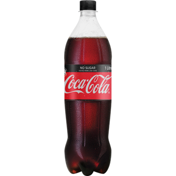 Picture of Coca Cola Zero Soft Drink Bottle 1L