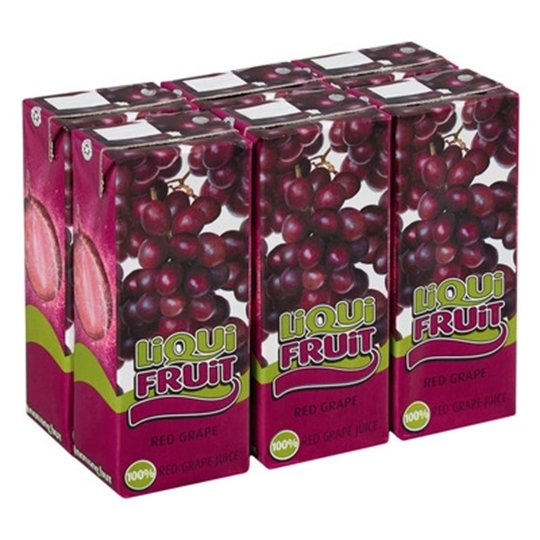 Picture of Liqui Fruit Red Grape Juice Pack 6 x 250ml