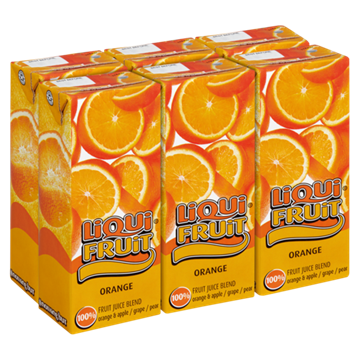 Picture of Liqui Fruit Orange Juice Pack 6 x 250ml