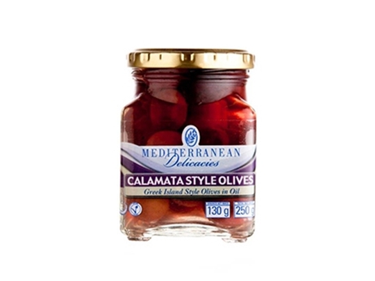 Picture of Mediterranean Calamata Style Olives 250G Jar