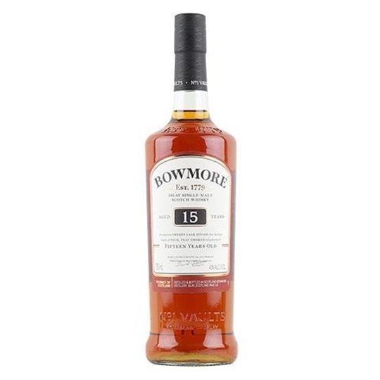 Picture of Bowmore 15-year-old Islay Single Malt Whisky 750ml