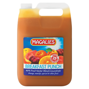 Picture of Magalies Breakfast Punch Nectar Concentrate 5L