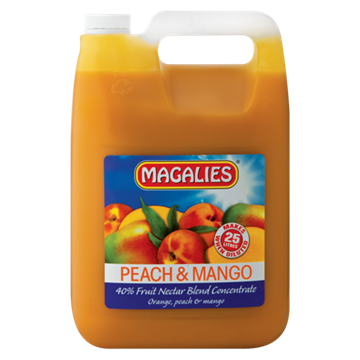 Picture of Magalies Mango Peach Nectar Concentrate 5L