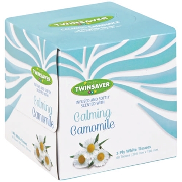 Picture of Twinsaver 3 Ply Camomile Facial Tissue Pack 60s