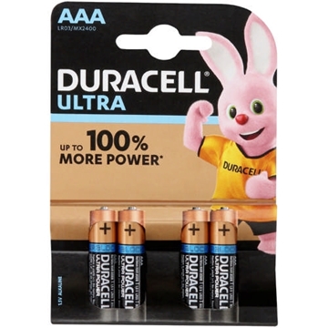 Picture of Duracell AAA Alkaline Batteries 4 Pack