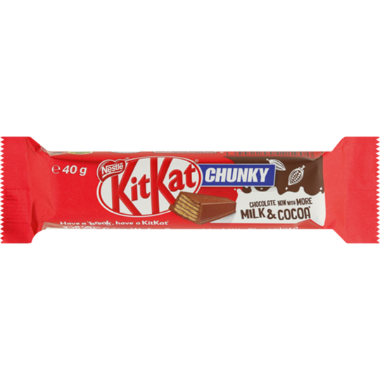 Picture of Nestle KitKat Chunky Chocolate Bar 24 x 40g