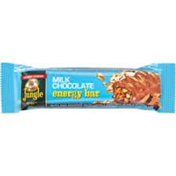 Picture of ENERGY BAR JUNGLE 30x40G, NUT MLK CHOC