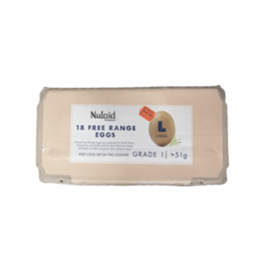 Picture of Nulaid Large Free Range Eggs 18 Pack