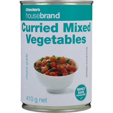 Picture of Housebrand Curried Mix Veg 410g can