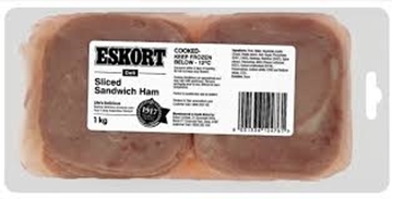 Picture of Eskort Frozen Sliced Sandwich Ham 500g