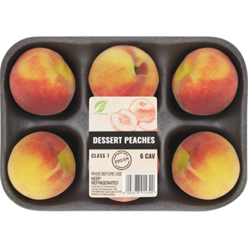 Picture of Dessert Peaches 6 Cavity Pack
