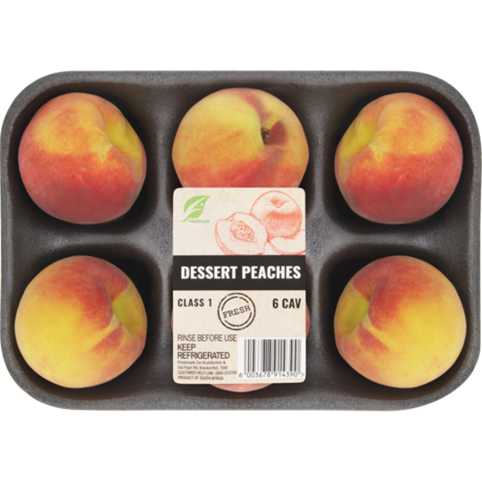 Picture of Dessert Peaches 6 Cavity Pack
