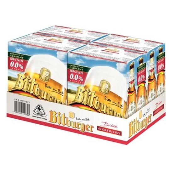 Picture of Bitburger Non-Alcoholic Beer 24 x 330ml