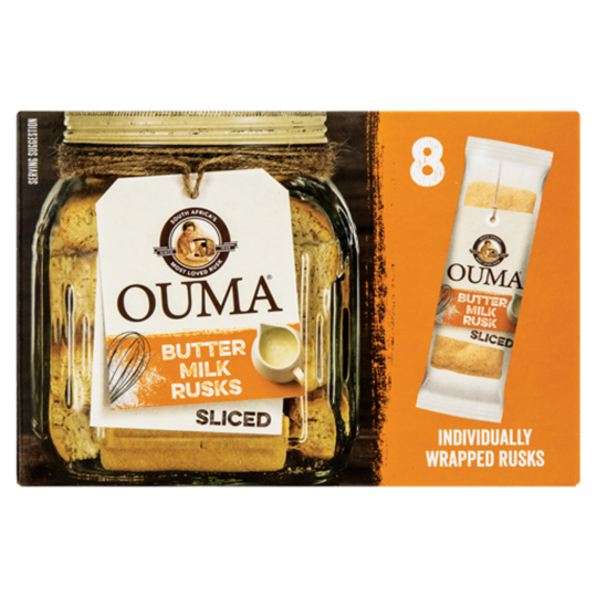 Picture of Ouma Buttermilk Sliced Rusk Pack 8 x 30g