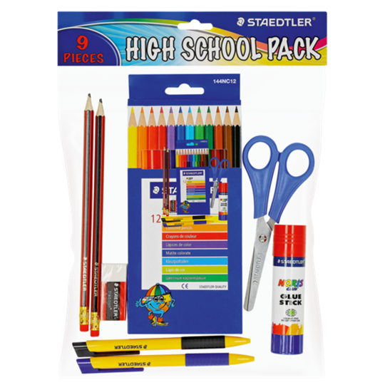 Picture of Staedtler High School Stationery Set 9 Piece