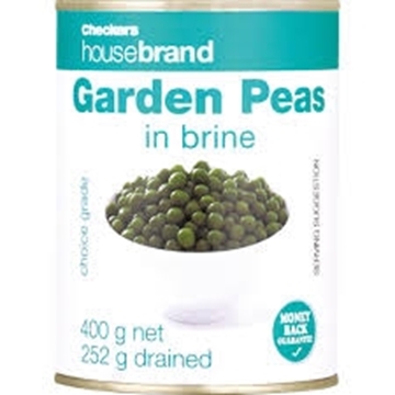 Picture of Housebrand Garden Peas 400g can