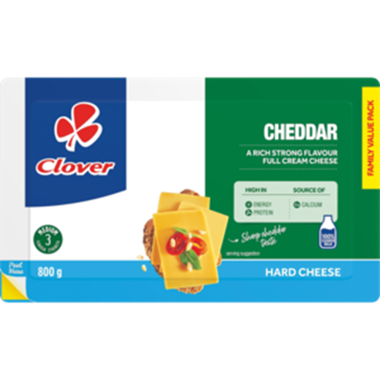 Picture of Clover Cheddar Cheese Pack 800g