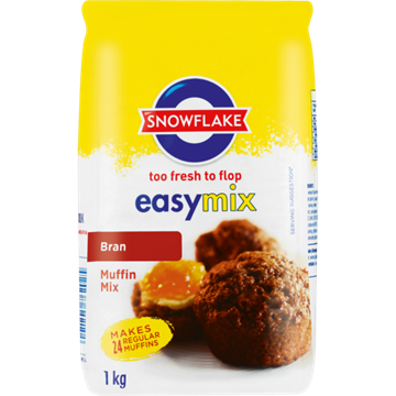 Picture of Snowflake Bran Muffin Mix Pack 1kg