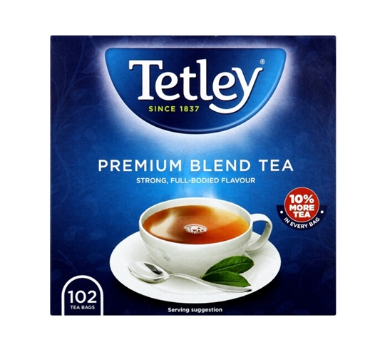 Picture of Tetleys Black Teabags Pack 102s