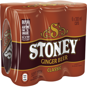 Picture of SOFT DRNK ORIGINAL STONEY 24 x 300ML CAN
