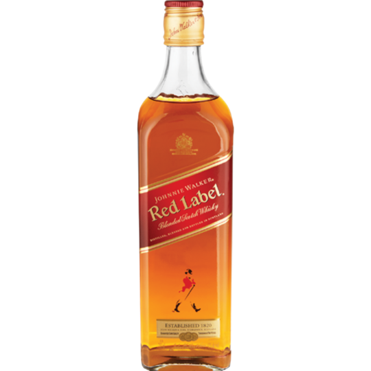 Picture of Johnnie Walker Red Label Whiskey Bottle 750ml