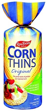 Picture of Real Foods Corn Thins Original 150g Pack