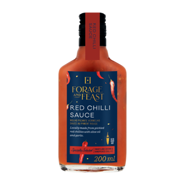 Picture of Forage & Feast Hot Red Chilli Sauce 200ml