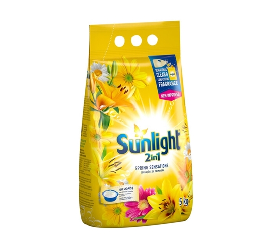 Picture of Sunlight Regular Hand Washing Powder Bag 5kg