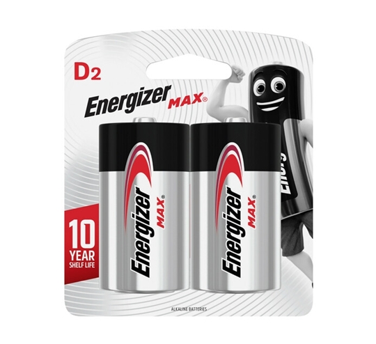 Picture of Batteries D Alkaline Energizer Max
