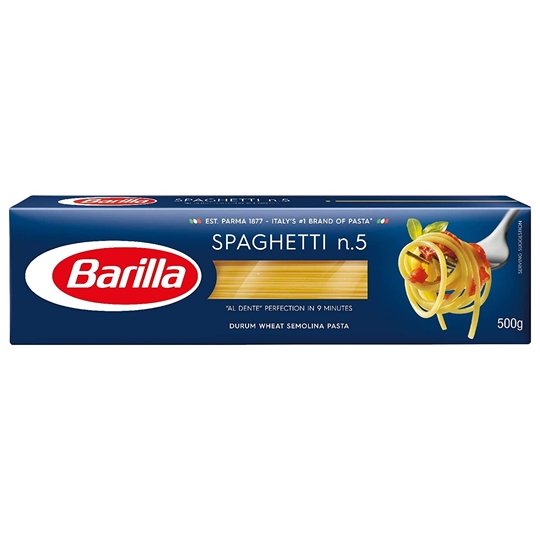 Picture of Barilla Spaghetti Pack 500g