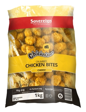 Picture of Chickentizers Frozen Cheesy Chicken Bites 6x1kg 