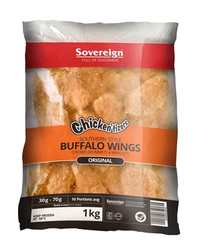 Picture of Chickentizers Frozen Buffalo Wings 6x1kg