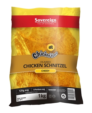 Picture of Chickentizers Cheesy Chicken Schnitzel 1kg Pack